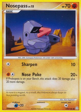 Nosepass (109) Reverse Holofoil - Legends Awakened