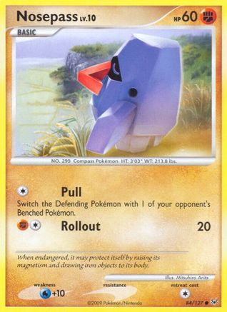 Nosepass (84) Reverse Holofoil - Platinum