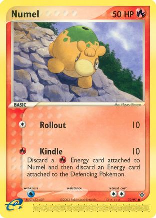 Numel (70) Reverse Holofoil - Dragon