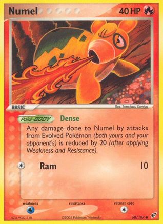 Numel (68) Reverse Holofoil - Deoxys