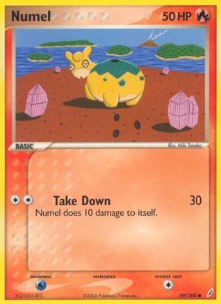 Numel (59) Reverse Holofoil - Crystal Guardians