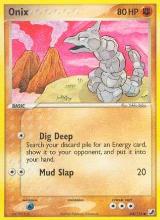 Onix (65) Reverse Holofoil - Unseen Forces