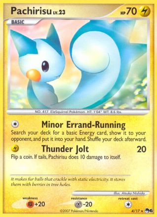 Pachirisu (4/17) [POP Series 6] | Silver Goblin