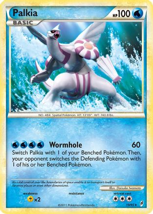 Palkia (19/95) [HeartGold & SoulSilver: Call of Legends] Reverse Holofoil