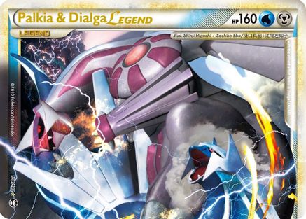 Palkia & Dialga Legend (Top) (101) Holofoil - Triumphant