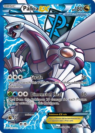 Palkia EX (Team Plasma) (Full Art) (100) Holofoil - Plasma Blast