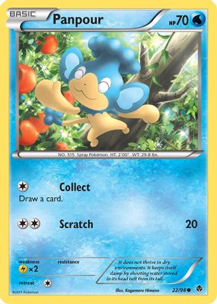 Panpour (22/98) [Black & White: Emerging Powers] Reverse Holofoil
