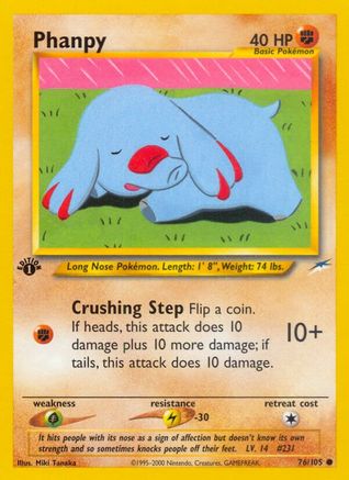 Phanpy (76/105) [Neo Destiny Unlimited] | Silver Goblin