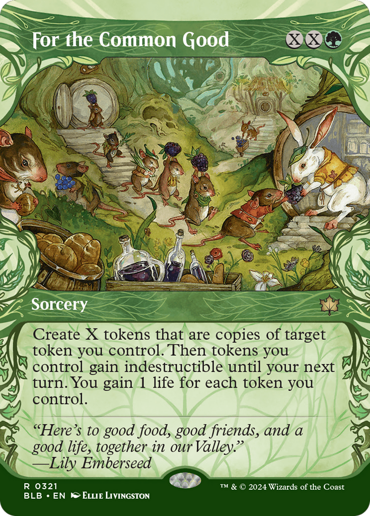 For the Common Good (Showcase) [Bloomburrow] | Silver Goblin