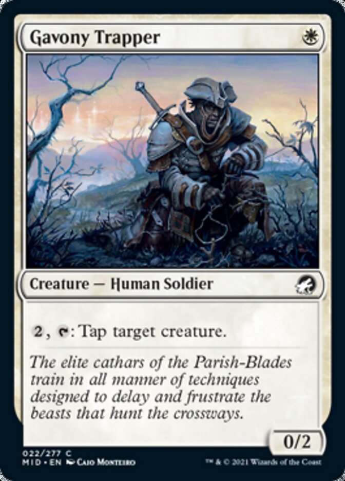 Gavony Trapper [Innistrad: Midnight Hunt] | Silver Goblin