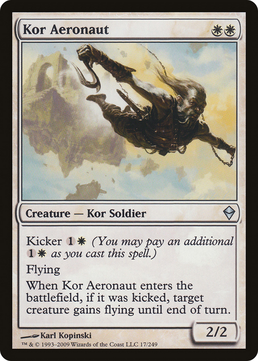 Kor Aeronaut [Zendikar] Foil