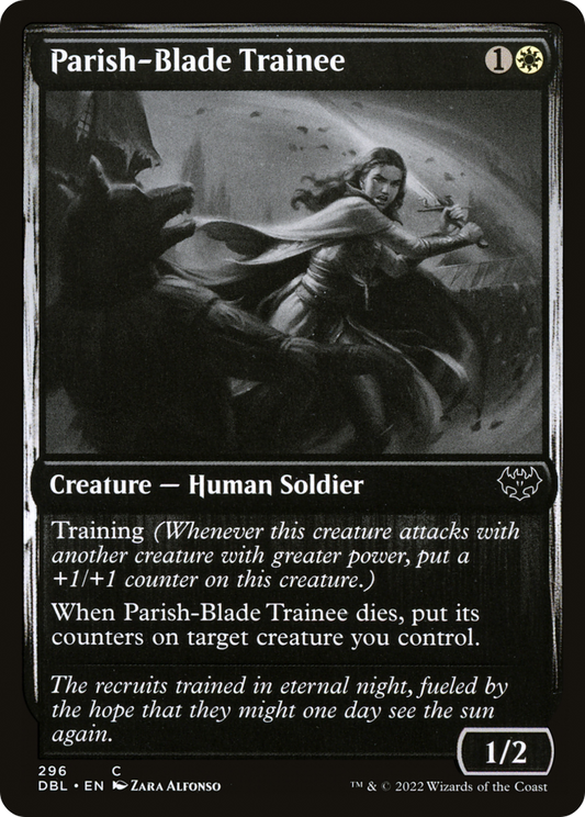 Parish-Blade Trainee [Innistrad: Double Feature]