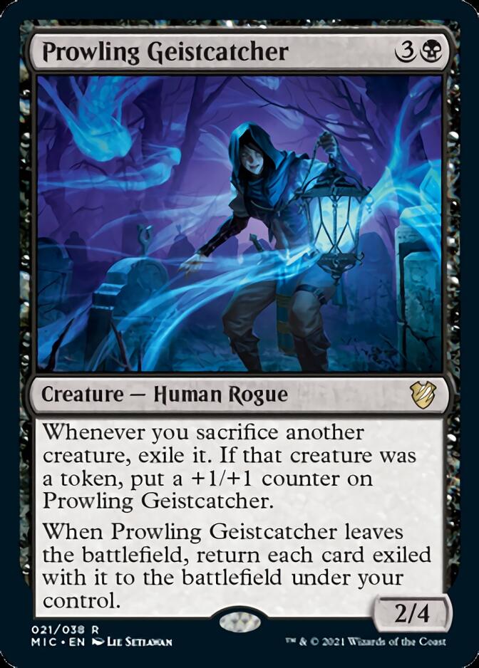 Prowling Geistcatcher [Innistrad: Midnight Hunt Commander] | Silver Goblin