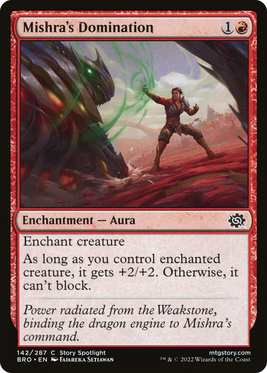 Mishra's Domination [The Brothers' War] Foil