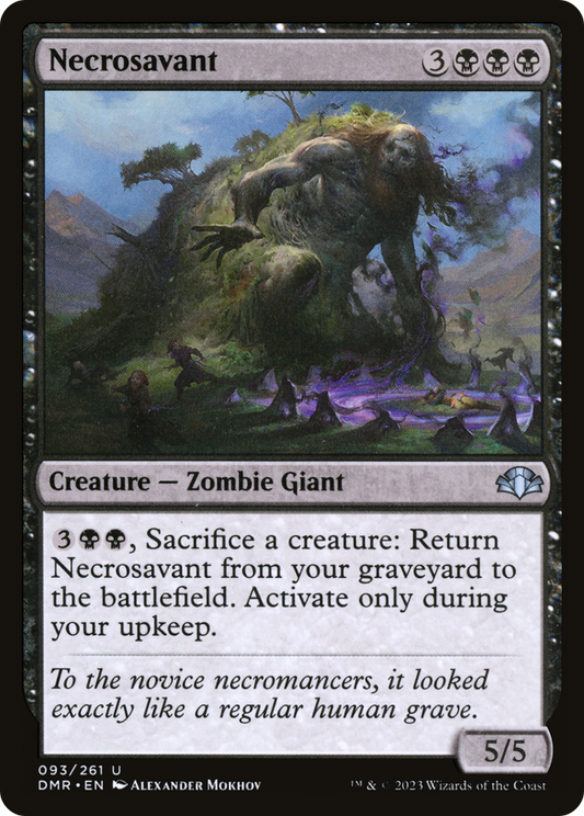 Necrosavant [Dominaria Remastered] Foil