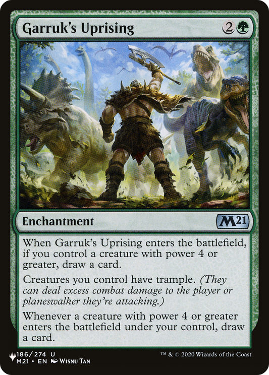 Garruk's Uprising (M21-186)