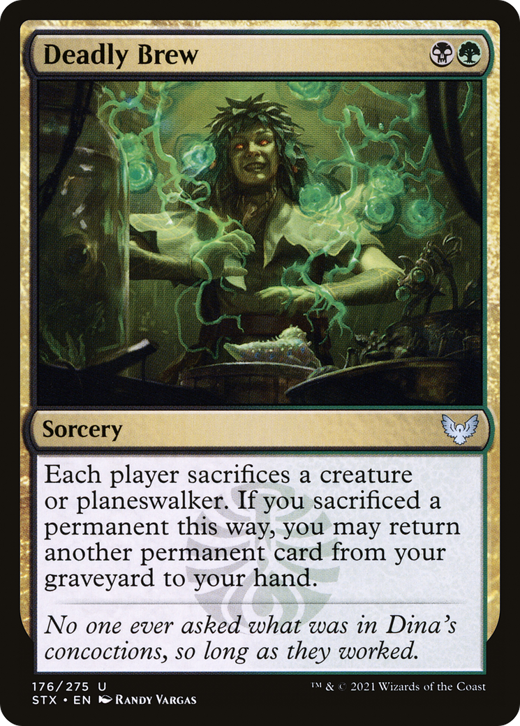 Deadly Brew [Strixhaven: School of Mages] Foil