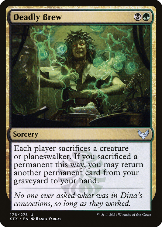 Deadly Brew [Strixhaven: School of Mages] Foil
