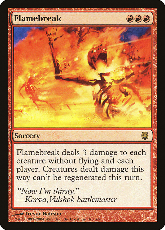 Flamebreak [Darksteel] Foil