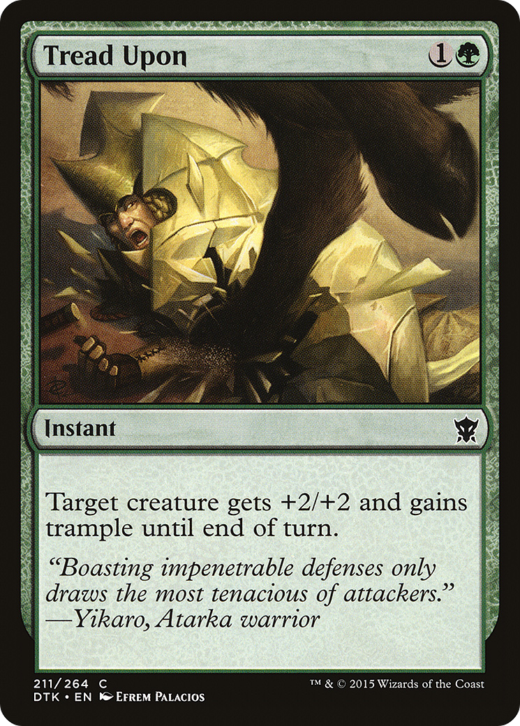 Tread Upon [Dragons of Tarkir] Foil