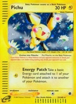 Pichu (22) (22) Reverse Holofoil - Expedition