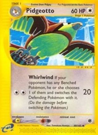Pidgeotto (88) Reverse Holofoil - Expedition