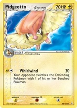 Pidgeotto (Delta Species) (49) Reverse Holofoil - Holon Phantoms