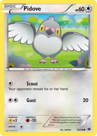 Pidove (83) Reverse Holofoil - Next Destinies