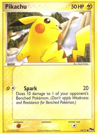 Pikachu (13/17) [POP Series 4] Holofoil
