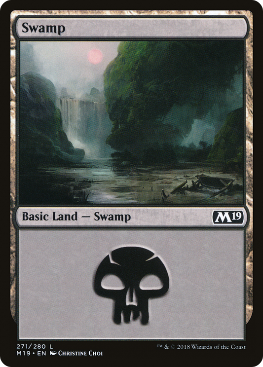 Swamp (271) [Core Set 2019] Foil