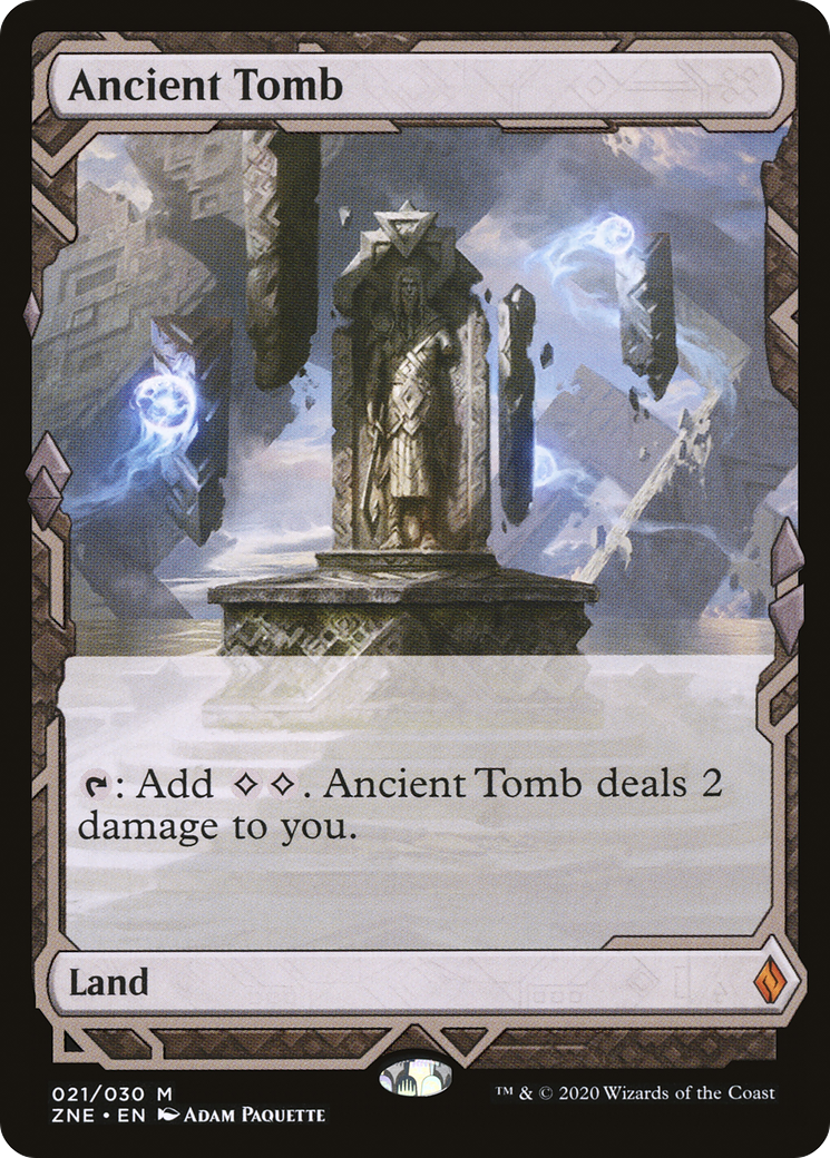 Ancient Tomb (Expeditions) [Zendikar Rising Expeditions] | Silver Goblin