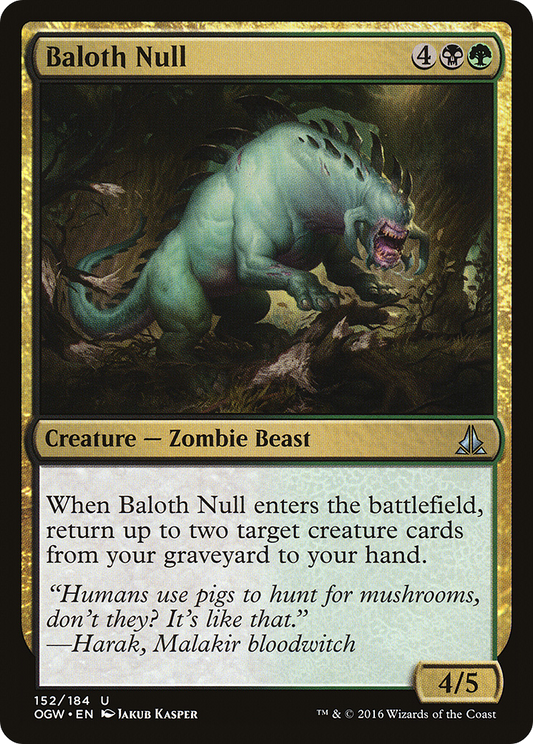 Baloth Null [Oath of the Gatewatch] Foil