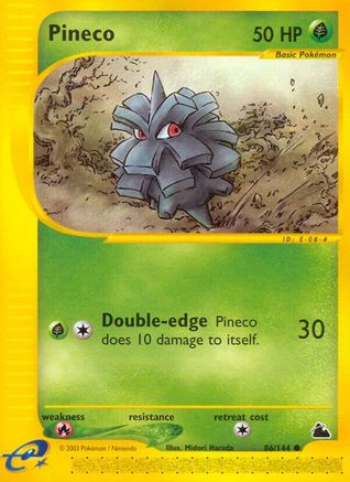 Pineco (86) (86) Reverse Holofoil - Skyridge