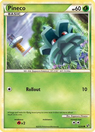 Pineco (62) Reverse Holofoil - Undaunted