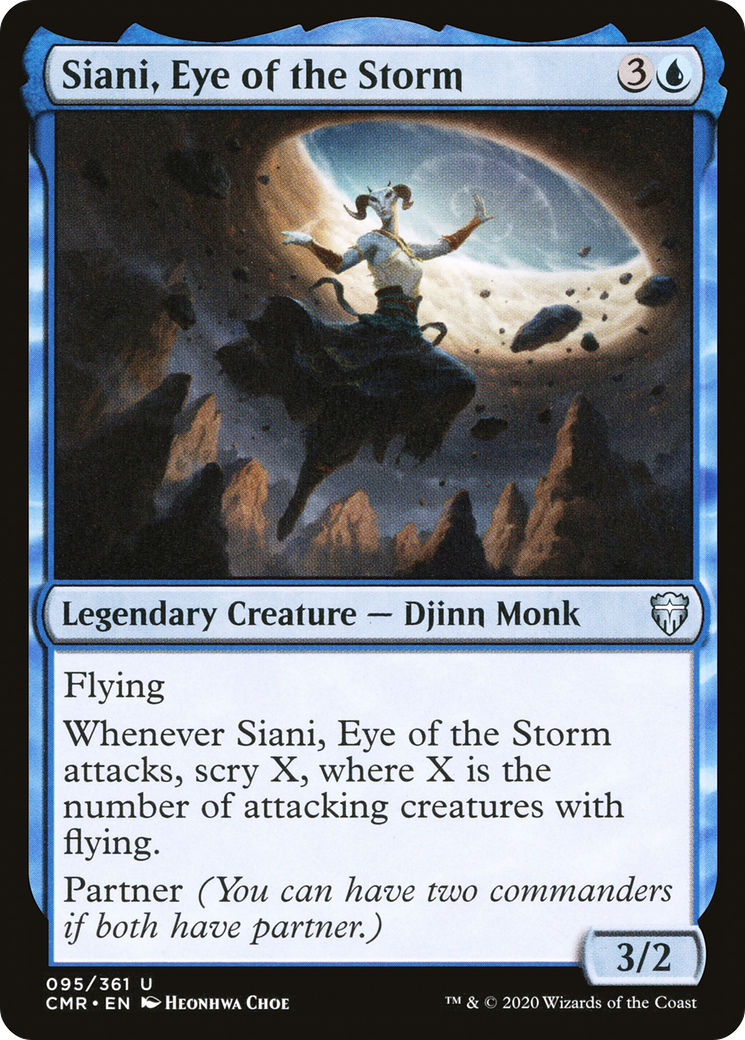 Siani, Eye of the Storm (095) Foil - Commander Legends