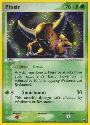 Pinsir (13) Reverse Holofoil - Hidden Legends