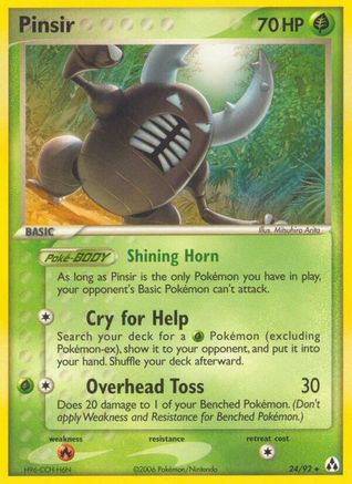 Pinsir (24) Reverse Holofoil - Legend Maker