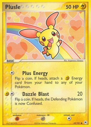 Plusle (69/101) [EX: Hidden Legends] Reverse Holofoil
