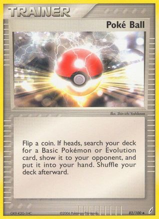 Poke Ball (82) Reverse Holofoil - Crystal Guardians