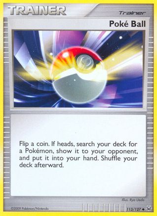 Poke Ball (113) Reverse Holofoil - Platinum