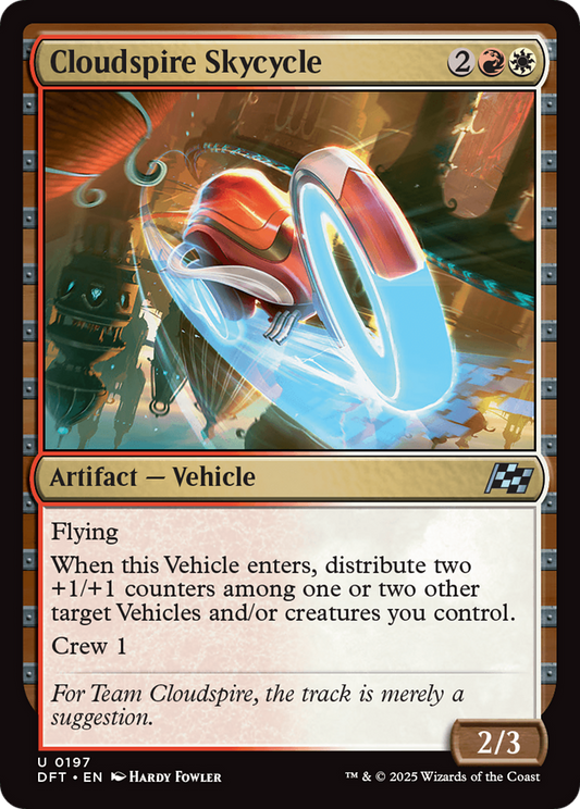 Cloudspire Skycycle Foil (197) - Aetherdrift