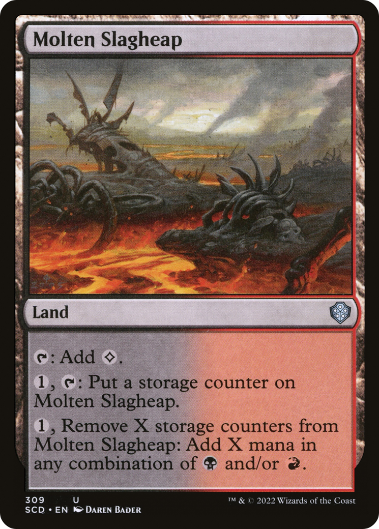 Molten Slagheap (309) - Starter Commander Decks