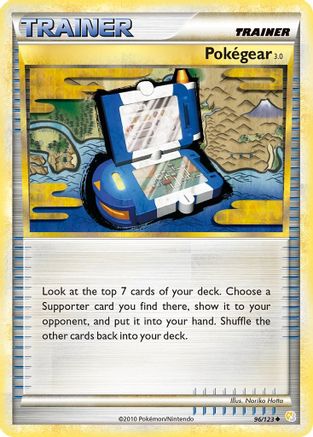 Pokegear 3. (96) Reverse Holofoil - HeartGold SoulSilver