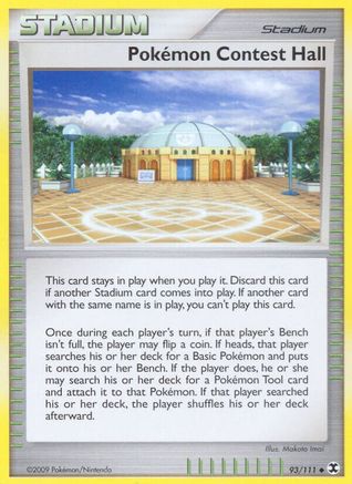 Pokemon Contest Hall (93) Reverse Holofoil - Rising Rivals