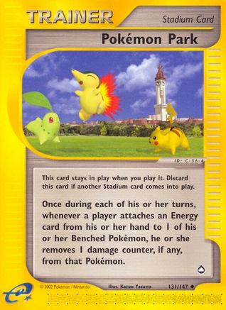 Pokemon Park (131) Reverse Holofoil - Aquapolis
