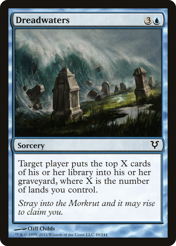 Dreadwaters [Avacyn Restored] Foil