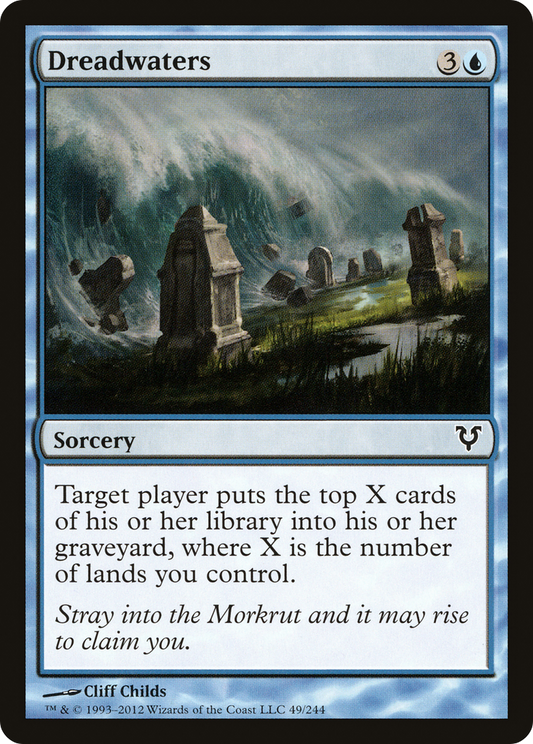 Dreadwaters [Avacyn Restored] Foil