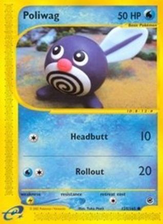 Poliwag (125) Reverse Holofoil - Expedition