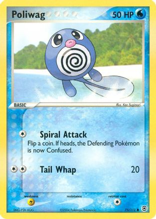 Poliwag (75) Reverse Holofoil - FireRed & LeafGreen