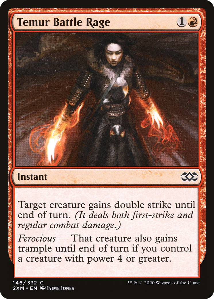 Temur Battle Rage (146) Foil - Double Masters